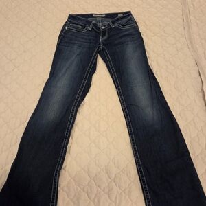 BKE Dark Blue Flare Jeans